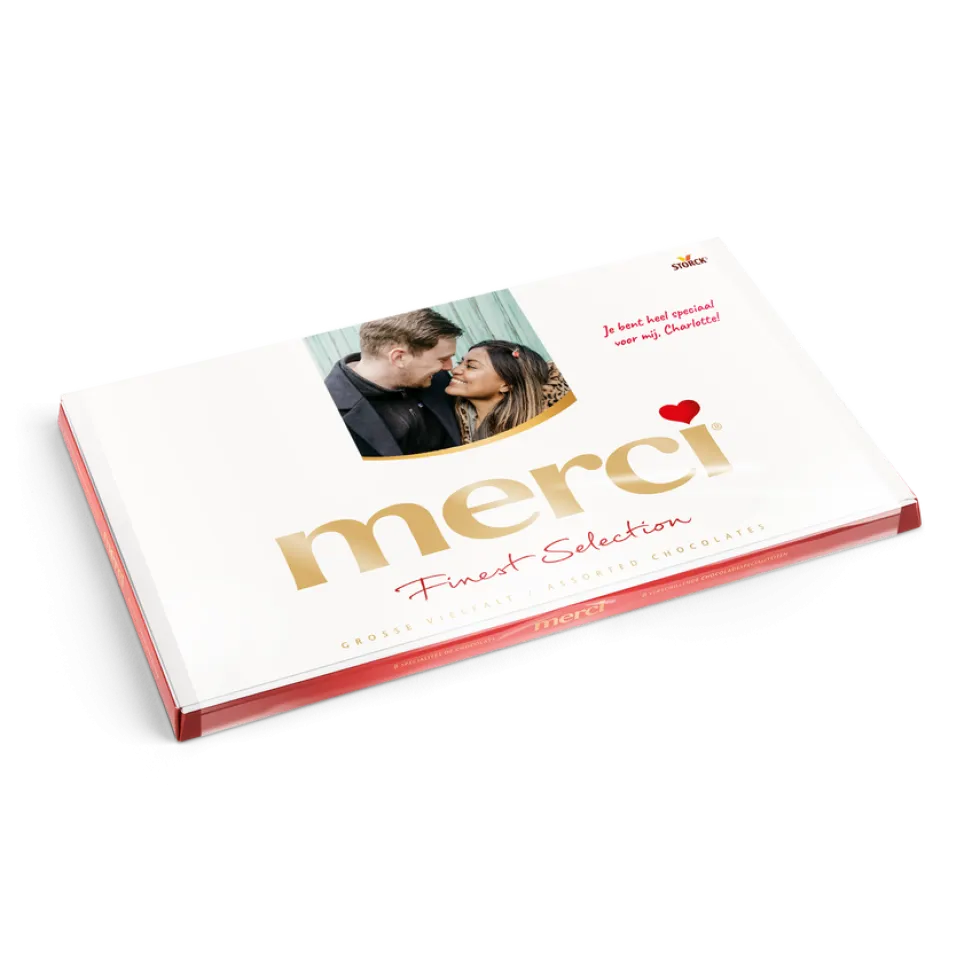 merci Finest Selection met kaart