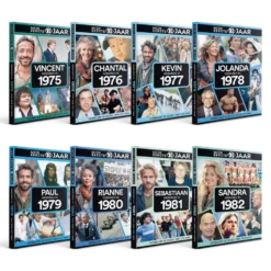 Mijn eerste 18 jaar - boek personaliseren