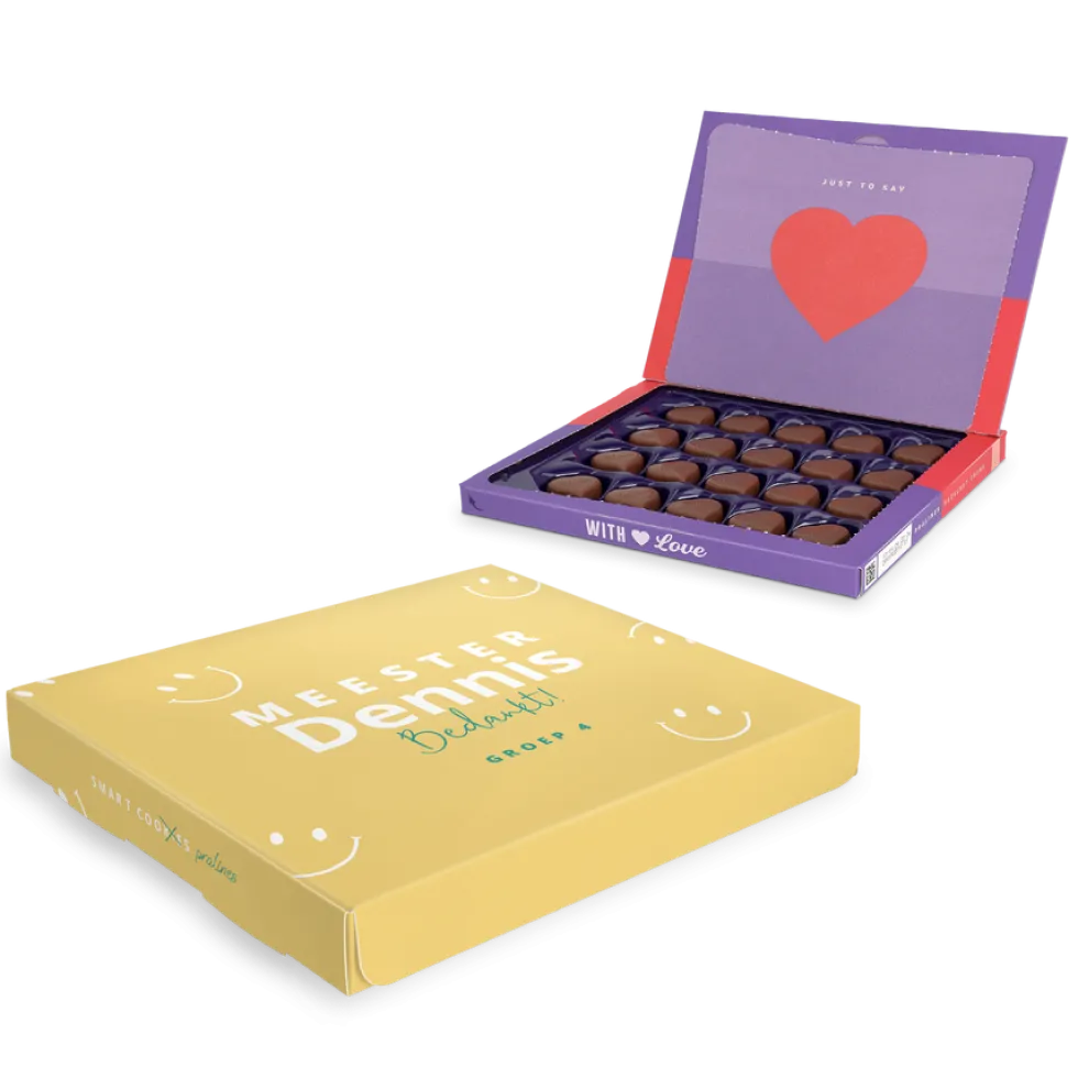 Milka Pralines Juf/Meester