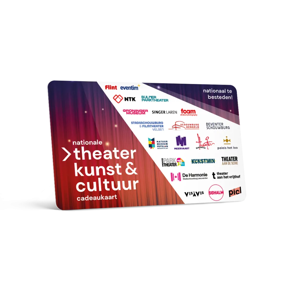 Nationale Theater Kunst & Cultuur Cadeaukaart