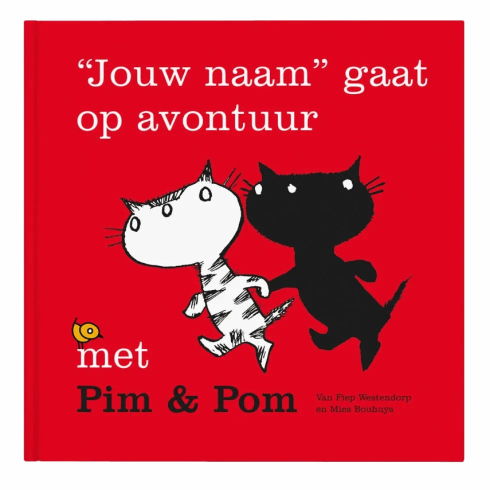 Op avontuur met Pim en Pom - Boek met naam kind