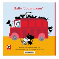 Op avontuur met Pim en Pom - Boek met naam kind