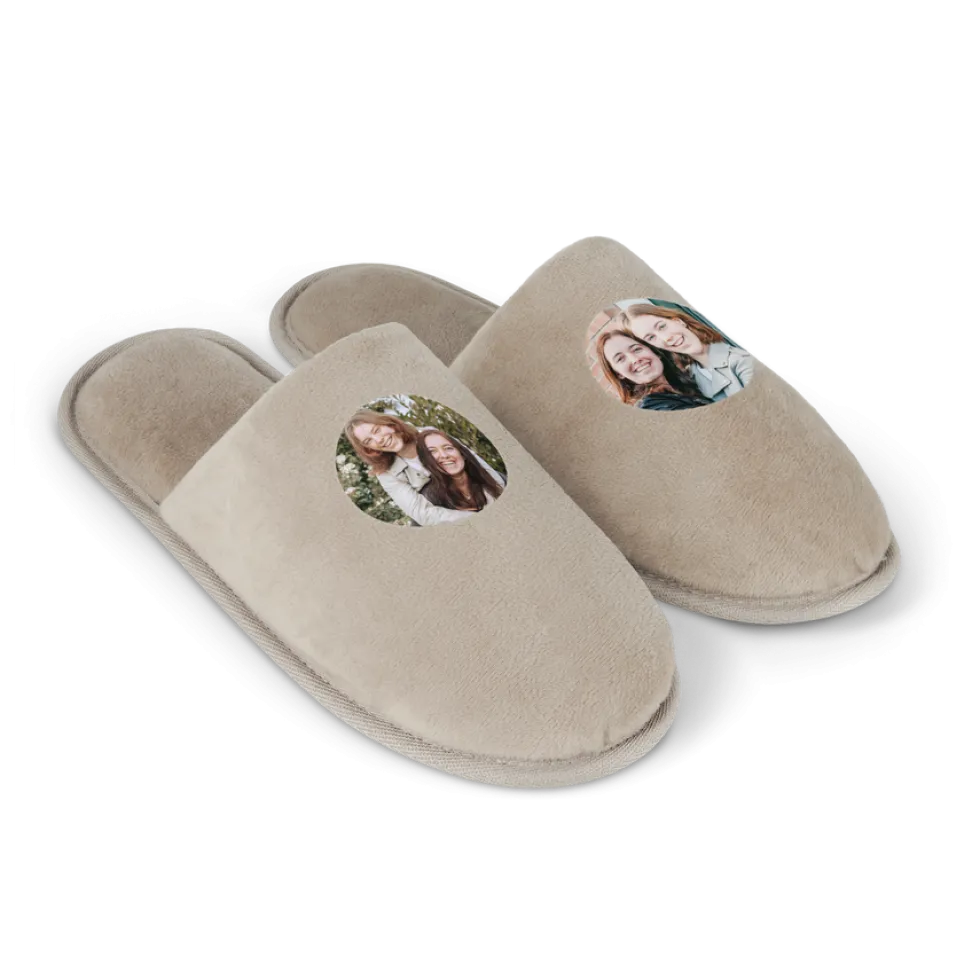 Pantoffels bedrukken