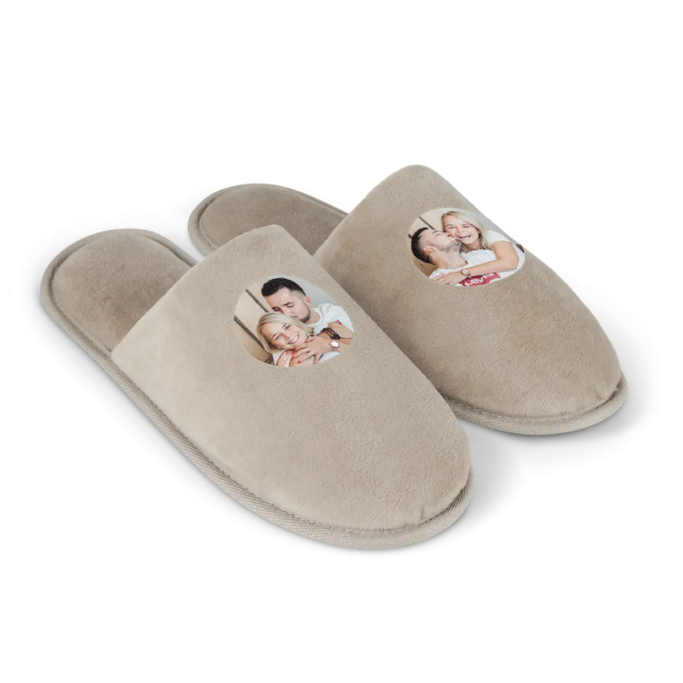 Pantoffels bedrukken