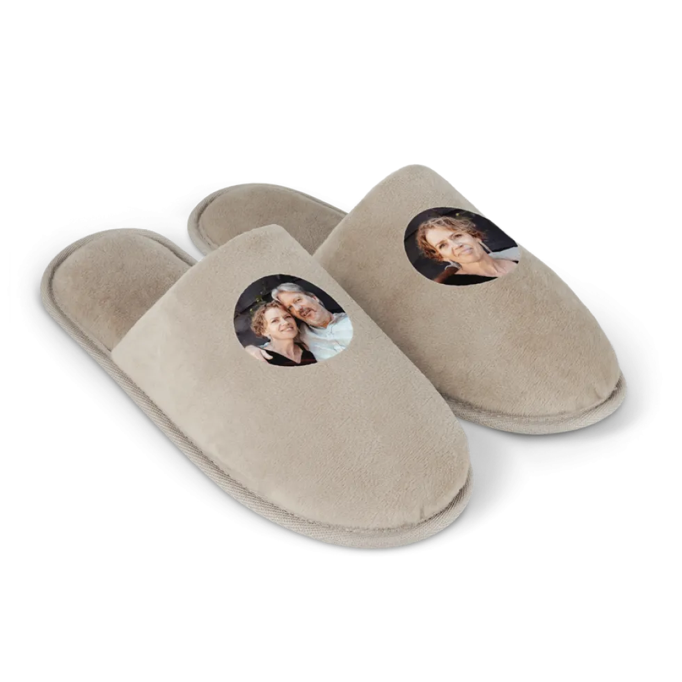 Pantoffels bedrukken
