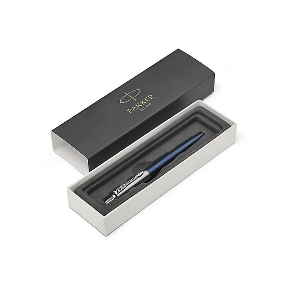 Parker - Jotter - Balpen graveren - Links (Blauw)