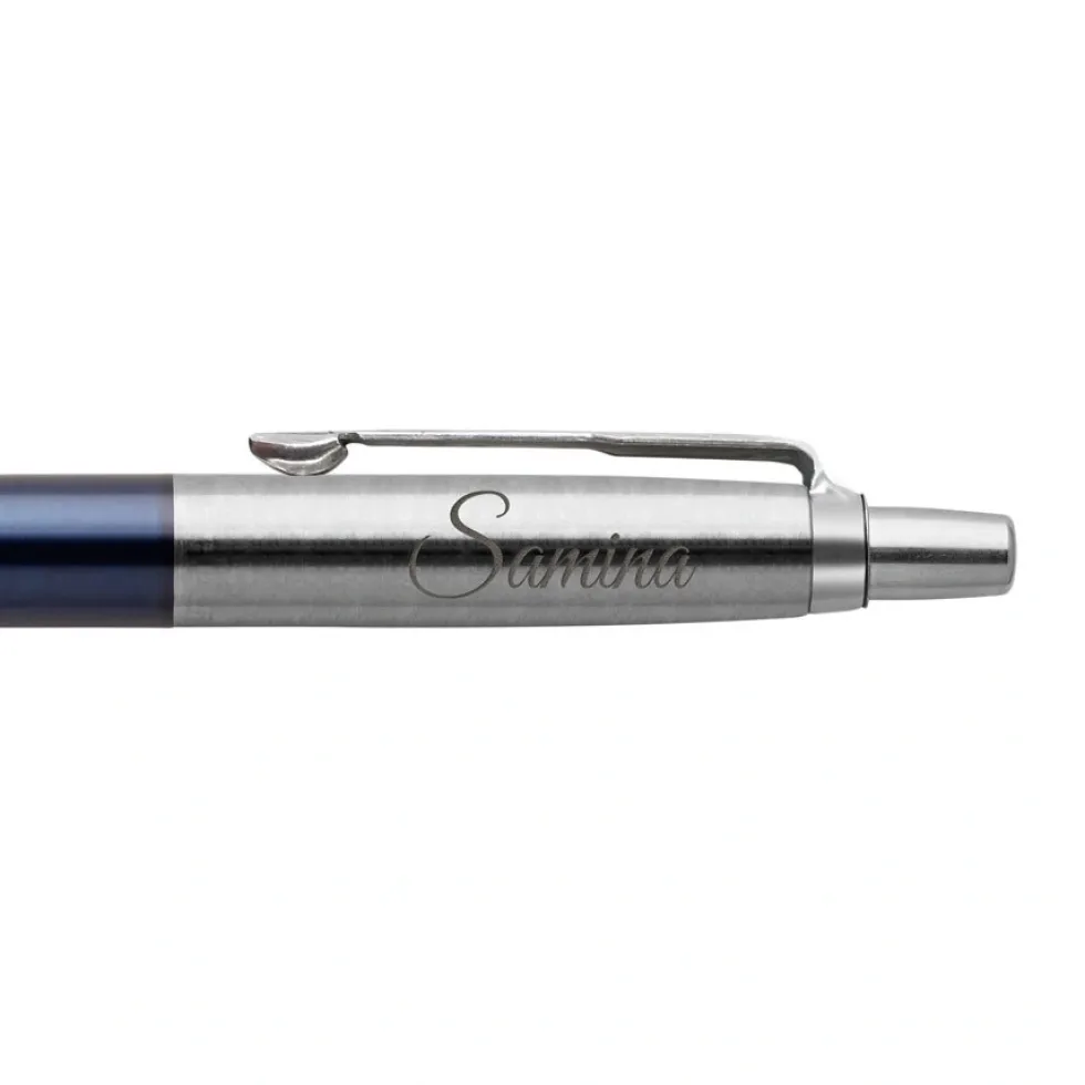 Parker - Jotter - Balpen graveren - Rechts (Blauw)