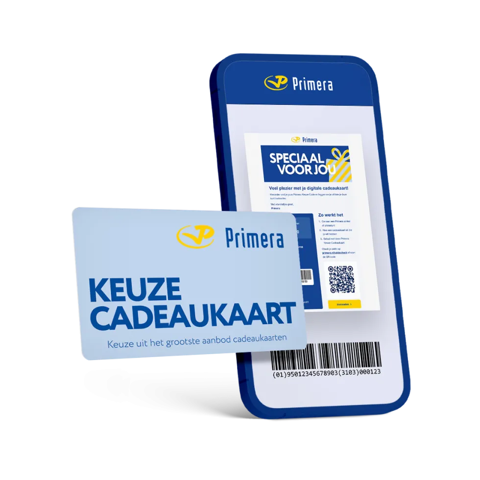 Primera Keuze Cadeaukaart Speciaal voor jou