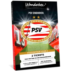 PSV Stadiontour voor 2 digitale code