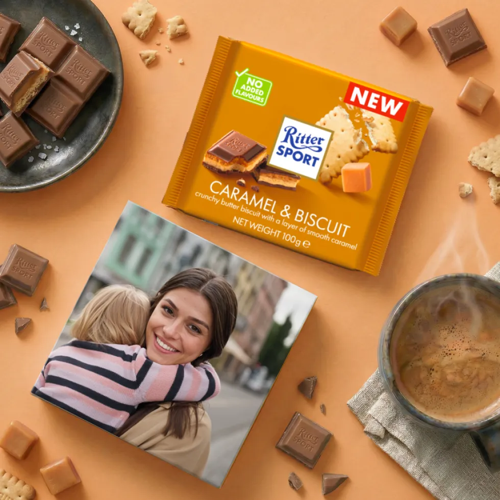Ritter Sport chocolade personaliseren