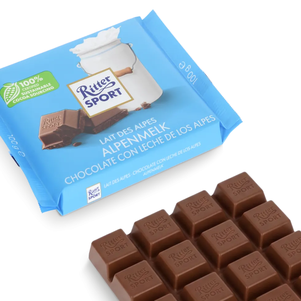 Ritter Sport chocolade personaliseren