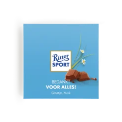 Ritter Sport chocolade personaliseren