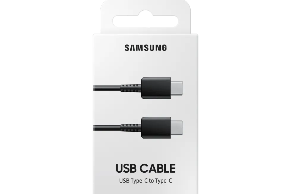 Samsung laadkabel USB-C to USB-C 1m (3A) zwart