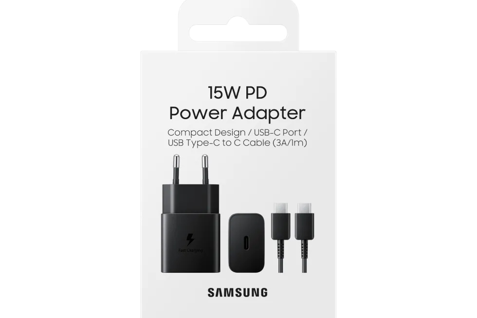 Samsung netspanningsadapter - USB-C - 15 Watt - zwart