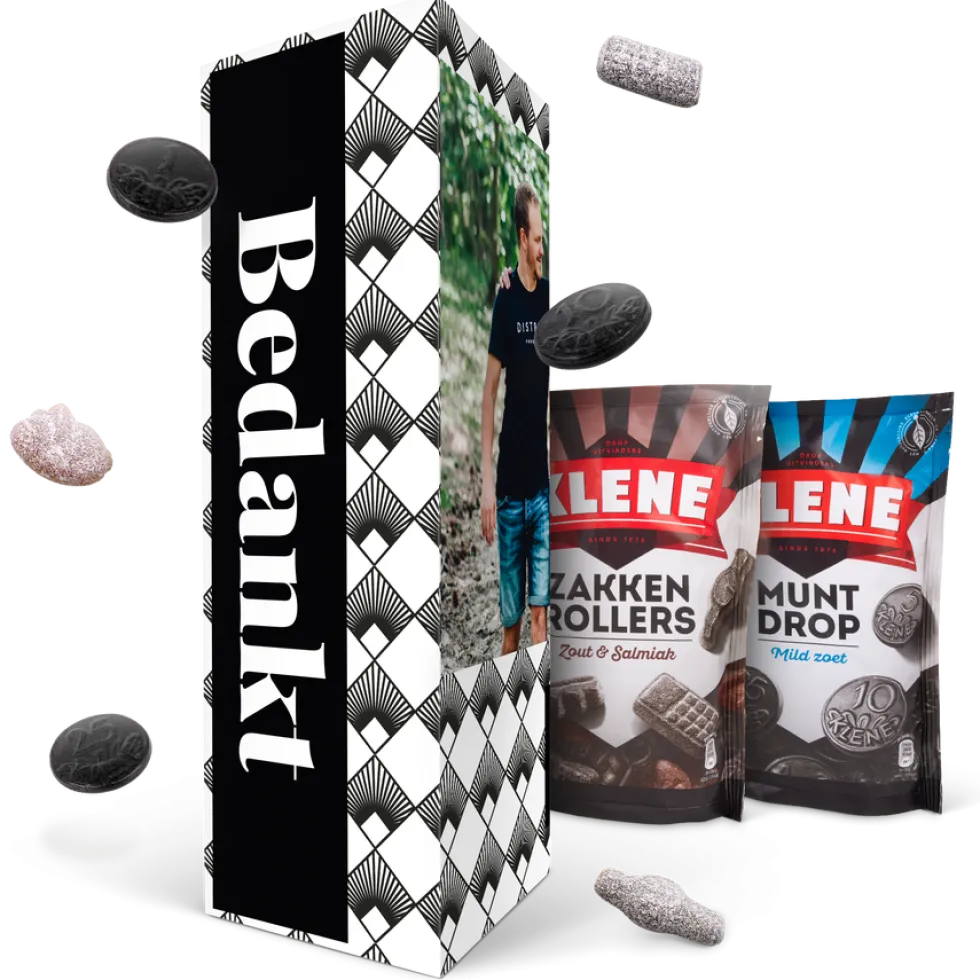 Snoeppakket met naam en foto