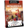 Voetbalwedstrijd in Europa voor 2