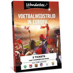 Voetbalwedstrijd in Europa voor 2