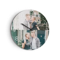 Wandklok met foto