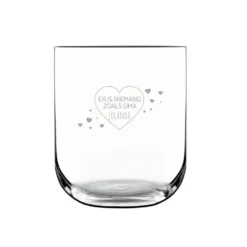 Waterglas deluxe graveren