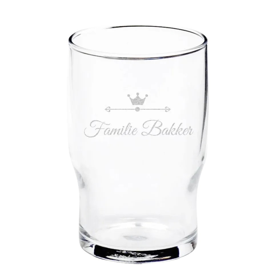 Waterglas graveren
