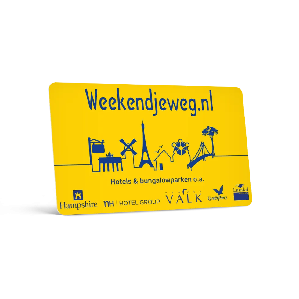 Weekendjeweg.nl Cadeau Card