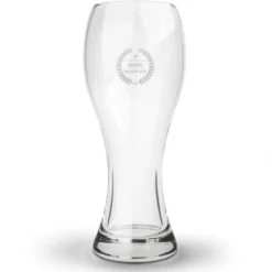 Weizen bierglas met naam graveren