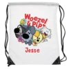Woezel & Pip gymtas met eigen naam
