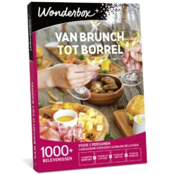 Wonderbox Van Brunch tot Borrel cadeaubon