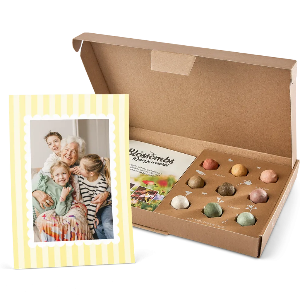 Zaadbommetjes cadeau